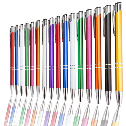 16 Color Cute Metal Ballpoint Pens