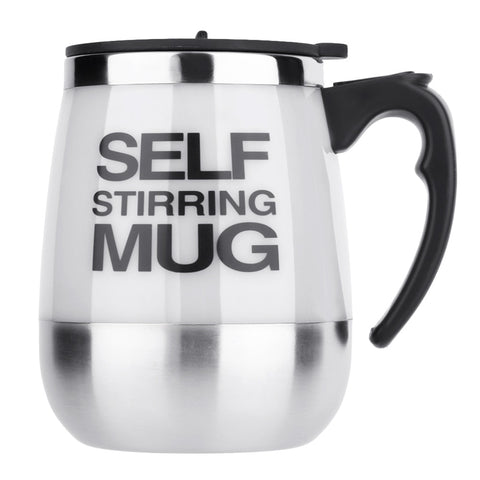 Steel Self Stirring Mug