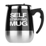 Steel Self Stirring Mug