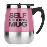 Steel Self Stirring Mug