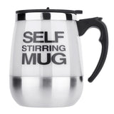 Steel Self Stirring Mug